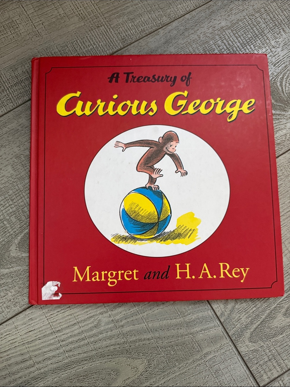 A Treasury of Curious George book vintage